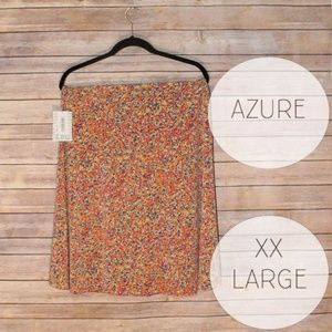 2XL LuLaRoe Azure Skirt